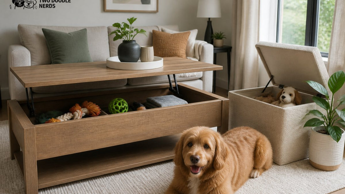 Hide Pet Supplies in Living Room: 3 Smart Ideas