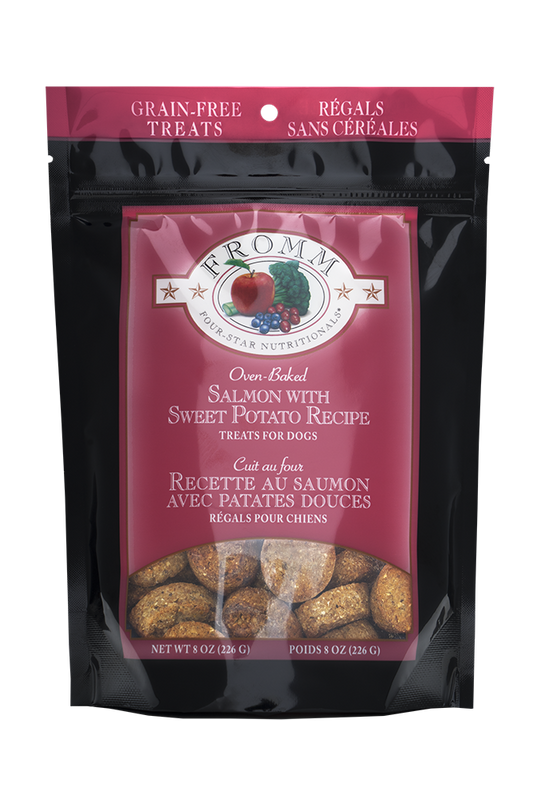 Fromm 4-Star Salmon & Sweet Potato Dog Treats (8oz)